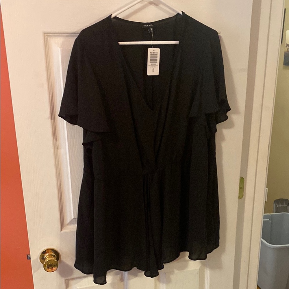 Torrid 4x Black Women's Top by Vero Moda